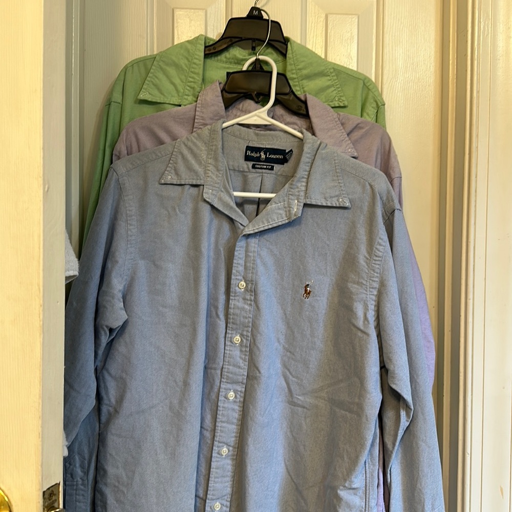 Men’s Ralph Lauren button shirt bundle